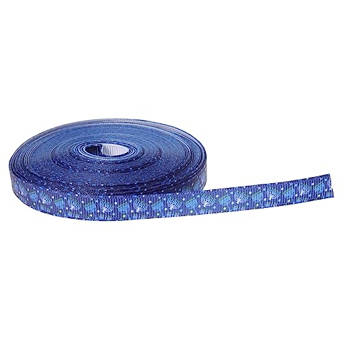 DIYEAH 1 Rollenbox Hanukka Farbgürtel Verpackung dünn Rauschsperre Weihnachten Nähen Schleifenknoten machen Bänder Hochzeitsstraußband handgefertigtes Band Stoff Blue DIYEAH 1 Rollenbox Hanukka Farbgürtel Verpackung dünn Rauschsperre Weihnachten Nähen Schleifenknoten machen Bänder Hochzeitsstraußband handgefertigtes Band Stoff Blue von DIYEAH