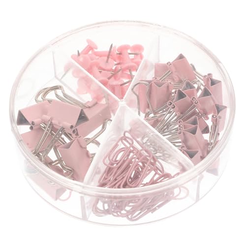 DIYEAH 1 Satz Clip-Kombinationsset scrapbook scheckheft notizbuch nüsternklemme scrapbbok büroklammern Schreibwaren Lange Bindeklammern Clips zur Dateibefestigung Heftklammern pp Rosa DIYEAH 1 Satz Clip-Kombinationsset scrapbook scheckheft notizbuch nüsternklemme scrapbbok büroklammern Schreibwaren Lange Bindeklammern Clips zur Dateibefestigung Heftklammern pp Rosa von DIYEAH