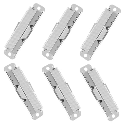 DIYEAH 1 Satz Geldscheinhalter Aus Metall Büros Schreibwaren Zwischenablage Clip Modern Heftklammern Scheine Aus Metall Große Bindeklammern Büroklammern Silver Zinklegierung 6 Stück DIYEAH 1 Satz Geldscheinhalter Aus Metall Büros Schreibwaren Zwischenablage Clip Modern Heftklammern Scheine Aus Metall Große Bindeklammern Büroklammern Silver Zinklegierung 6 Stück von DIYEAH