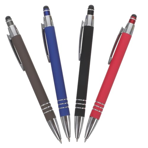 DIYEAH 1 Satz Kugelschreiber Süße Stifte Schreibutensilien Schreibkladde Ballpoint Pen Büromaterial Die Bescherung Stift Für Erwachsene Im Haushalt Büroschreibstift Metall 4 Stück von DIYEAH