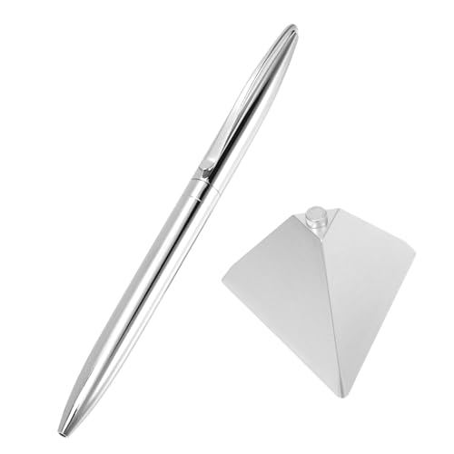 DIYEAH 1 Satz Luxusstift Erwachsene Büro Stift Gravitations-executive-stift Punkt Stifte Schreibtisch Männer Schreiben Led Klein Arbeiten Luxus-signaturstift Luxus-stifte Metall Silver von DIYEAH