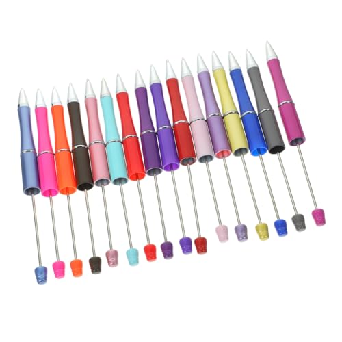 DIYEAH 1 Satz Stift Sets Kugelschreiber Schwarzer Tintenstift Spaßstifte Schreibstift Schwarze Kugelschreiber Perlenstifte In Großpackung Tragbare Kugelschreiber Für Die Schule 16 Stück von DIYEAH