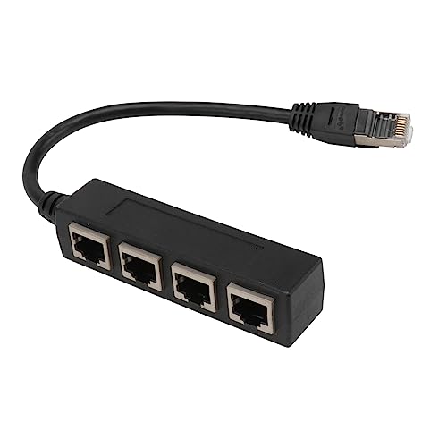 DIYEAH 1 Stück Händlerport Netzwerkzubehör Kabel-Splitter-gerät Netzwerk-Splitter 4-Slot-kabelsplitter Netzwerkverteilungstool Zubehör Für Netzwerkkabel Black Abs DIYEAH 1 Stück Händlerport Netzwerkzubehör Kabel-Splitter-gerät Netzwerk-Splitter 4-Slot-kabelsplitter Netzwerkverteilungstool Zubehör Für Netzwerkkabel Black Abs von DIYEAH