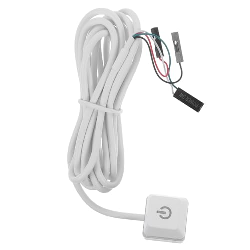DIYEAH 1.65M PC Netzschalter Externer Desktop Stromschalter Mit LED Anzeige Für Computerbegeisterte Verlängert Zugriff Die PC Stromversorgung DIYEAH 1.65M PC Netzschalter Externer Desktop Stromschalter Mit LED Anzeige Für Computerbegeisterte Verlängert Zugriff Die PC Stromversorgung von DIYEAH
