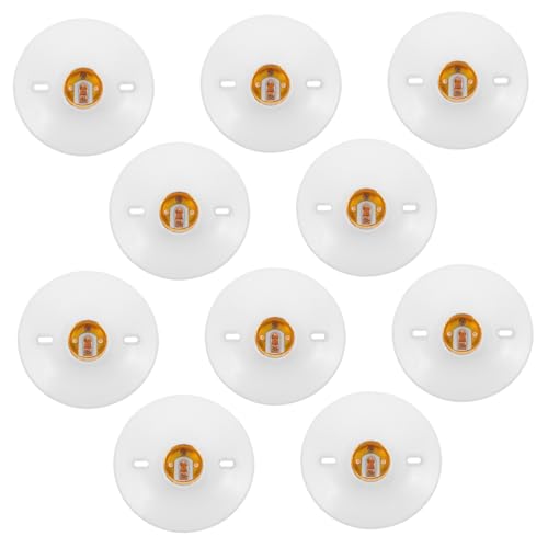 DIYEAH 10Stücke Lampenfassung Sockel Für Lampen Fassung Für Decken Und Stehlampen Leichte Installation Und Langlebig Für DIY Beleuchtung DIYEAH 10Stücke Lampenfassung Sockel Für Lampen Fassung Für Decken Und Stehlampen Leichte Installation Und Langlebig Für DIY Beleuchtung von DIYEAH