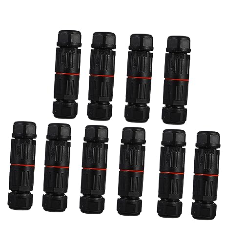 DIYEAH 10Stücke Teiliges Set Wasserdichter Kabelstecker Für Außenanwendungen Feuchtigkeitsbeständige Drahtverbindung Für Stromversorgung Und Außenbeleuchtung Hohe DIYEAH 10Stücke Teiliges Set Wasserdichter Kabelstecker Für Außenanwendungen Feuchtigkeitsbeständige Drahtverbindung Für Stromversorgung Und Außenbeleuchtung Hohe von DIYEAH