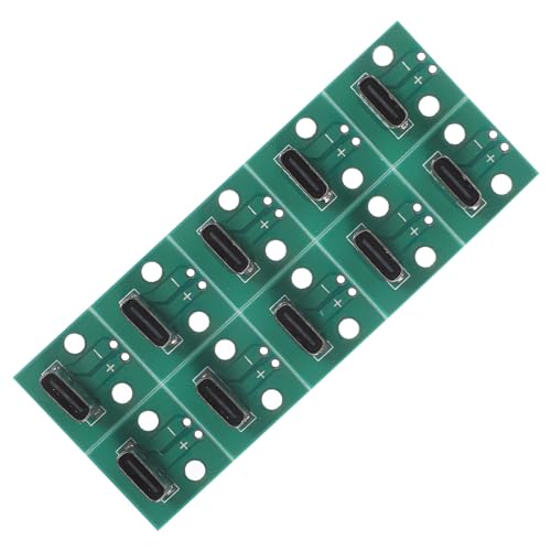 DIYEAH 10Stücke USB C PCB Konverterplatine Polige USB C Buchsenadapter Für Datenkabelübertragung Leiterplattenanschlüsse Für Präzise Verbindung Einfache Nutzung DIYEAH 10Stücke USB C PCB Konverterplatine Polige USB C Buchsenadapter Für Datenkabelübertragung Leiterplattenanschlüsse Für Präzise Verbindung Einfache Nutzung von DIYEAH