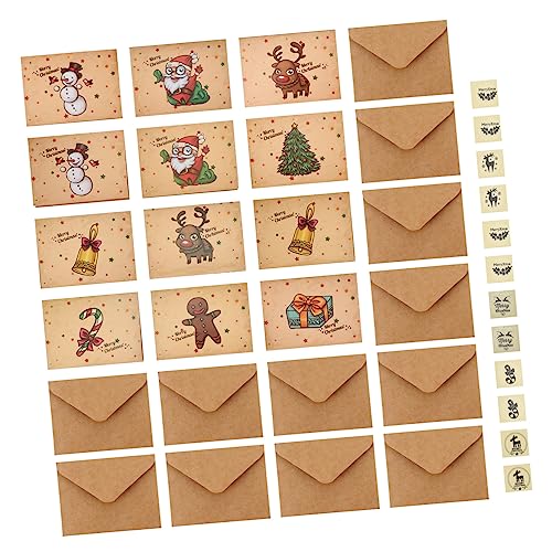DIYEAH 12-teilige Sets Grußkarten Zu Weihnachten Weihnachtsgeld Weihnachtsfeier Umschlag Feiertagsgrußkarte Weihnachtsmann Umschläge Weihnachtskarten Für Gemacht Du Klebrig Name Papier DIYEAH 12-teilige Sets Grußkarten Zu Weihnachten Weihnachtsgeld Weihnachtsfeier Umschlag Feiertagsgrußkarte Weihnachtsmann Umschläge Weihnachtskarten Für Gemacht Du Klebrig Name Papier von DIYEAH