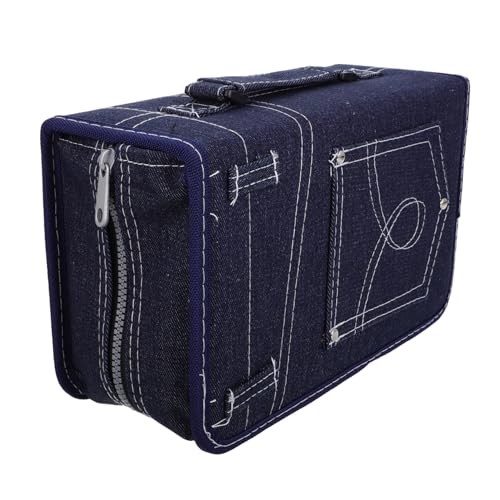 DIYEAH Stylishcd Aufbewahrungstasche 60/128 Kapazität Cd-Tasche Cd-DVD-hülle Stoff-disc- Leicht Zugänglicher Reißverschluss DIYEAH Stylishcd Aufbewahrungstasche 60/128 Kapazität Cd-Tasche Cd-DVD-hülle Stoff-disc- Leicht Zugänglicher Reißverschluss von DIYEAH