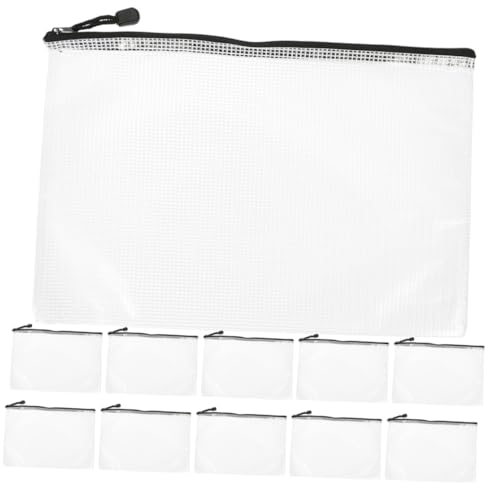 DIYEAH 15 Stück Reißverschlusstasche Zur Aufbewahrung Taschen Reißverschluss-datei-organizer Wagen Schwarzer Reißverschluss Organisatoren Schultasche Schulbedarf Ordner Pvc Black DIYEAH 15 Stück Reißverschlusstasche Zur Aufbewahrung Taschen Reißverschluss-datei-organizer Wagen Schwarzer Reißverschluss Organisatoren Schultasche Schulbedarf Ordner Pvc Black von DIYEAH