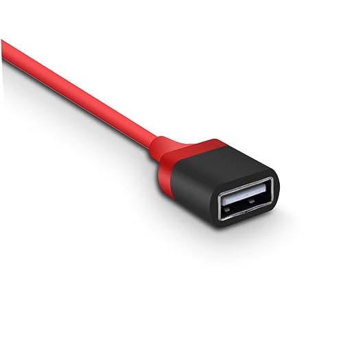 DIYEAH 1M Micro USB Adapter Kompatibel mit Videoadapter für Echtzeitübertragung für Monitore Tvs Rot von DIYEAH