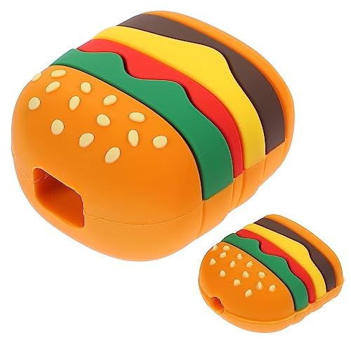 DIYEAH 1Satz Cartoon Burger Power Adapter Ladegerät Schutzhülle Für Einzigartige Kabelabdeckung Schützt Ladegerät Kabel Vor Abnutzung Einfach Zu Installieren Flexibles von DIYEAH