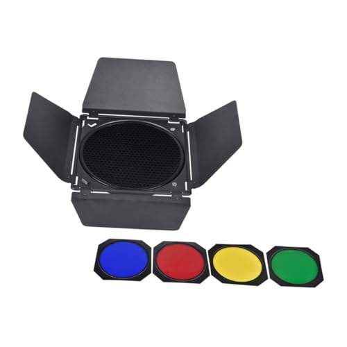 DIYEAH 1Satz Farbfiltern für Fotografie mit Lichtschranken Honigwabenfilter Kompatibel mit Fotolampen Langlebig Professionell Einsetzbar von DIYEAH