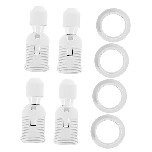 DIYEAH 1Satz Lampenfassung Adapter Praktische Steckdosenkonverter für Schreibtischlampen und Wandleuchten Hochwertiges Pe Material Einfache Installation Hohe DIYEAH 1Satz Lampenfassung Adapter Praktische Steckdosenkonverter für Schreibtischlampen und Wandleuchten Hochwertiges Pe Material Einfache Installation Hohe von DIYEAH