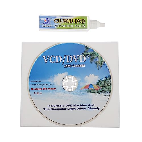 DIYEAH 1Satz Multifunktions Reinigungsset Für CD Player Teilig Reinigungsdisc Flasche Reinigungsflüssigkeit Effektive Staubentfernung Für Wiedergabequalität DIYEAH 1Satz Multifunktions Reinigungsset Für CD Player Teilig Reinigungsdisc Flasche Reinigungsflüssigkeit Effektive Staubentfernung Für Wiedergabequalität von DIYEAH