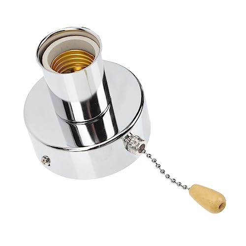 DIYEAH 1Satz Pullwitch Lampenhalter mit Zugschalter Kette Finish für Decken und Wandleuchten Einfach zu Installieren Zuhause oder Bar DIYEAH 1Satz Pullwitch Lampenhalter mit Zugschalter Kette Finish für Decken und Wandleuchten Einfach zu Installieren Zuhause oder Bar von DIYEAH