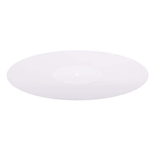DIYEAH 1Stück Acryl Schutzmatte Vinylaufzeichnungsmatte Weiß Geräusche Verbessert Klangqualität Passend für Schallplatten Zubehör DIYEAH 1Stück Acryl Schutzmatte Vinylaufzeichnungsmatte Weiß Geräusche Verbessert Klangqualität Passend für Schallplatten Zubehör von DIYEAH