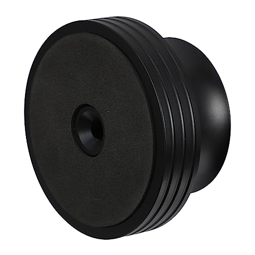 DIYEAH 1Stück Aluminium Schallplatten Gewichtsstabilisator Robuster Vinyl Record Stabilisator Für Optimalen Vibrationseinsparung Für Turntables Schwarz DIYEAH 1Stück Aluminium Schallplatten Gewichtsstabilisator Robuster Vinyl Record Stabilisator Für Optimalen Vibrationseinsparung Für Turntables Schwarz von DIYEAH