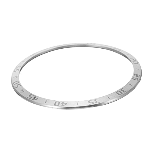 DIYEAH 1Stück Metall Lünette Für Watch Schutzring Für Smartwatch Lünnenring Mit Schwarzer Beschriftung Langlebig Stylisch Schutz Für Display von DIYEAH