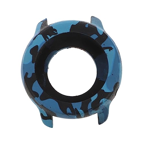 DIYEAH 1Stück Schutzhülle für pro Kratzfeste Staubdichte Uhrenhülle im Blauen Camouflage Design Schutz für Ihre Smartwatch von DIYEAH