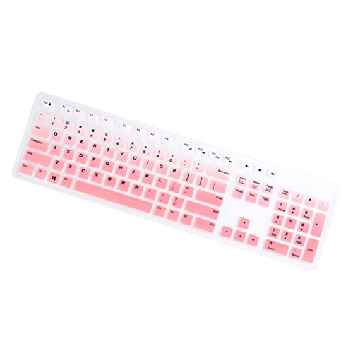 DIYEAH 1Stück Silikon Tastatur Schutzabdeckung Staubdicht Kompatibel Mit Kabelgebundenem Keyboard Elegantem von DIYEAH