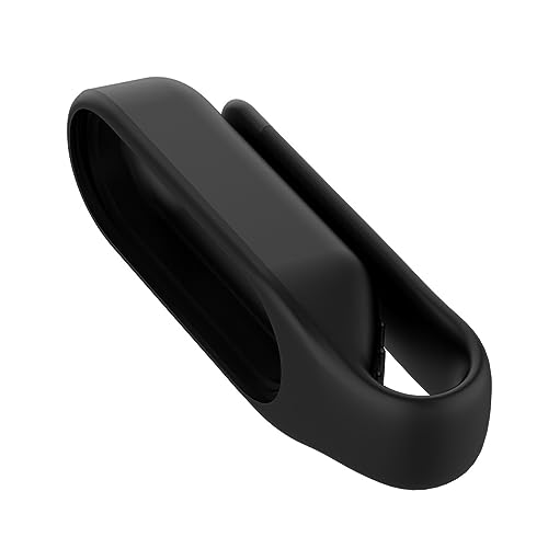 DIYEAH 1Stück Silikonhülle Für Smartwatch Band Schutzschale Mit Clip Buckle Elegantes Sicheres Design Bequem Zu Installieren Abzunehmen Schwarz von DIYEAH