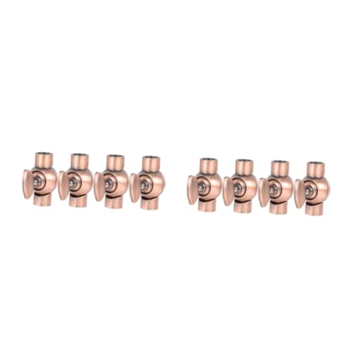 DIYEAH 2 Sätze Diy- Für Blinkerlampe Leichtes Deko-accessoire Adapter Mit Wandleuchte Retro-wandlampengelenk 2-wege-blinkergelenk Metall 4 Stücke * 2 DIYEAH 2 Sätze Diy- Für Blinkerlampe Leichtes Deko-accessoire Adapter Mit Wandleuchte Retro-wandlampengelenk 2-wege-blinkergelenk Metall 4 Stücke * 2 von DIYEAH