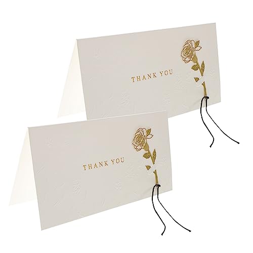 DIYEAH 2 Stück Grußkarte heizdecke füsse schreib schreib schreib greetings grusskarte Jubiläum danke karten kleine unternehmen ihr danke anmerkungskarten Hochzeit danke Karten Papier Weiß von DIYEAH