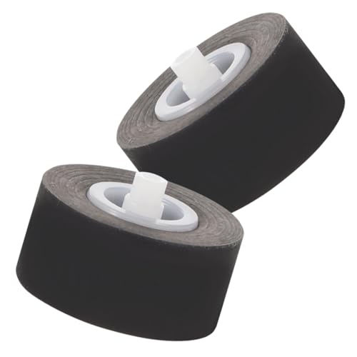 DIYEAH 2 Stück Riemenscheiben Lagerrad Für Rekorder Audiorecorder Tonbandgerät Kassettenband Andruckrolle Für Wartung Gemeinsame Andruckrolle Reparaturdeck Andruckrolle Schwarzer von DIYEAH