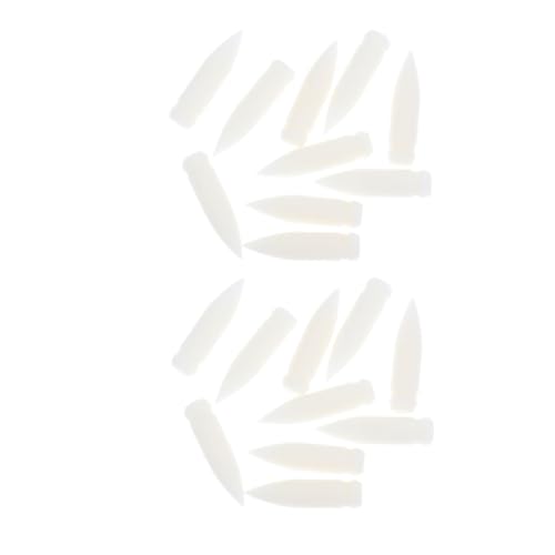 DIYEAH 20 Stück Ersatzspitze Für Markierstifte Markerspitzen Ersatzspitzen Für Farbmarker Lackmarker -stiftespitzen Marker -stift -ersatznibs Ersatzstiftspitzen Schreibwaren Nylon Weiß von DIYEAH