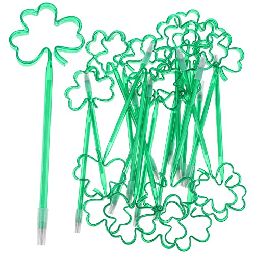 DIYEAH 20 Stück Kleestift Cool Mini lustig süße Stifte Schule schreibutensilien schreibkladde schulzeug Schreibwarenset neuartige Kugelschreiber Schüler signieren Stifte Plastik Green von DIYEAH