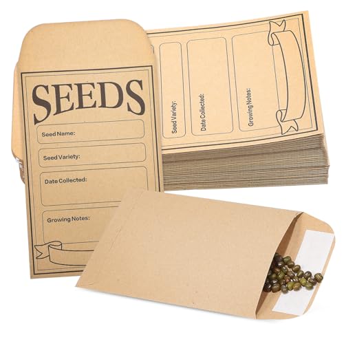DIYEAH 200 Stück papiertüten briefumschläge papiersackerl platzsparend paper bag Verpackungsumschläge braune Umschläge Pakete Fest klein Lohnumschläge Umschläge verpacken Kraftpapier von DIYEAH