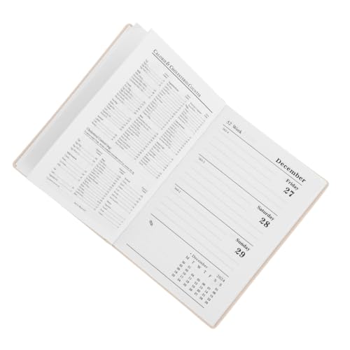 DIYEAH 2025 Mini-planer Agenda Wöchentlich Hausaufgabenplaner Notizbilder Wochenplaner Schulplaner Terminplaner Akademisch Täglich Planertasche Notizblock Student Studienplaner Papier von DIYEAH