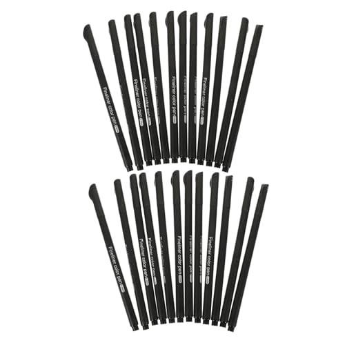 DIYEAH 24 Stück Hookline-nadelstift Pilot Löschbare Stifte Tipp Kugelschreiber Pilotenstift Stifte Mit Feiner Spitze Textmarker Punkt Multifunktionale Lackmarker Acrylstift Black Plastik DIYEAH 24 Stück Hookline-nadelstift Pilot Löschbare Stifte Tipp Kugelschreiber Pilotenstift Stifte Mit Feiner Spitze Textmarker Punkt Multifunktionale Lackmarker Acrylstift Black Plastik von DIYEAH