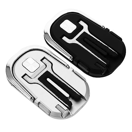 DIYEAH 2Stücke Fahrzeugmontage Handy Ringhalter Multifunktionale Telefon Halterung für Auto Ergonomisches Design Passend für Smartphones Langlebig DIYEAH 2Stücke Fahrzeugmontage Handy Ringhalter Multifunktionale Telefon Halterung für Auto Ergonomisches Design Passend für Smartphones Langlebig von DIYEAH