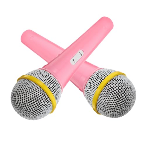 DIYEAH 2Stücke Mikrofon Kreatives Mikrofon für Rollenspiele Karaoke für Partys Süßes Design Fördert Sprechen DIYEAH 2Stücke Mikrofon Kreatives Mikrofon für Rollenspiele Karaoke für Partys Süßes Design Fördert Sprechen von DIYEAH
