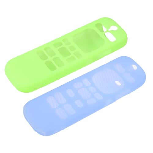 DIYEAH 2Stücke Silikon Remote Schutzcover für Voice Remote pro Vollschutz Staubdicht Nachtlichtgrün Nachtlichtblau DIYEAH 2Stücke Silikon Remote Schutzcover für Voice Remote pro Vollschutz Staubdicht Nachtlichtgrün Nachtlichtblau von DIYEAH