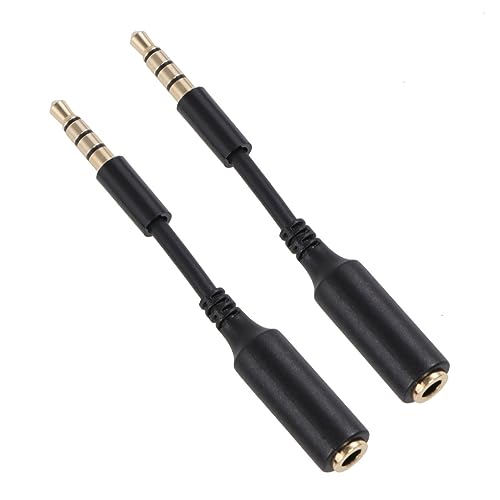 DIYEAH 2Stücke Stereo Audio Verlängerungskabel Hochwertiges Kopfhörer Verlängerungskabel für Smartphones Tablets Media Player Kompatibel mit Ios DIYEAH 2Stücke Stereo Audio Verlängerungskabel Hochwertiges Kopfhörer Verlängerungskabel für Smartphones Tablets Media Player Kompatibel mit Ios von DIYEAH