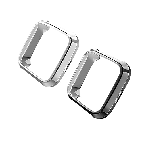 DIYEAH 2Stücke TPU Schutzhülle Für Smartwatch Robuste Stoßfeste Kratzfeste Schutzabdeckung Full Cover Design Schwarz Für Perfekter Schutz DIYEAH 2Stücke TPU Schutzhülle Für Smartwatch Robuste Stoßfeste Kratzfeste Schutzabdeckung Full Cover Design Schwarz Für Perfekter Schutz von DIYEAH