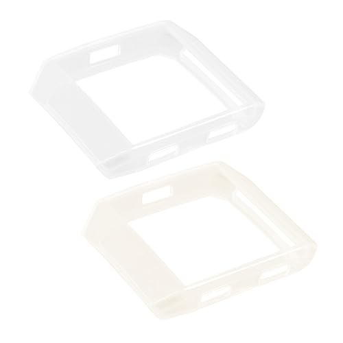 DIYEAH 2Stücke TPU Silikon Schutzhülle für Smartwatch Transparente Fall Hülle für Flexible Weiche Schutzhülle Schützt vor Kratzern Stößen DIYEAH 2Stücke TPU Silikon Schutzhülle für Smartwatch Transparente Fall Hülle für Flexible Weiche Schutzhülle Schützt vor Kratzern Stößen von DIYEAH
