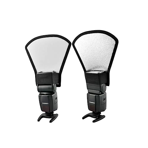 DIYEAH 2Stücke Teiliges Blitz Diffusor Softbox Lichtreflektor für Fotografie Weiß für Blitzgeräte Schatten DIYEAH 2Stücke Teiliges Blitz Diffusor Softbox Lichtreflektor für Fotografie Weiß für Blitzgeräte Schatten von DIYEAH