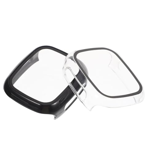 DIYEAH 2Stücke Uhrenschutz Hülle für PC Gehärtete Folie Stoßfest Kratzfest Elegantes Design Transparent Bildschirmschutz für Smartwatch DIYEAH 2Stücke Uhrenschutz Hülle für PC Gehärtete Folie Stoßfest Kratzfest Elegantes Design Transparent Bildschirmschutz für Smartwatch von DIYEAH