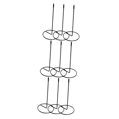 DIYEAH 3 Sätze Geldscheineinleger Münzhalter Quittungs Organizer Set Geldscheinspieß Toilettentickethalter Quittungshalter Queue Geldscheinhalter Für Restaurants 3 Stücke * 3 von DIYEAH