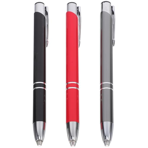 DIYEAH 3 Stück Touch-Kugelschreiber beleuchtet Schreiben Blau Schlüssel LED-Lichtstifte für metall kugelschreiber metallkugelschreiber Kugelschreiber drücken tragbarer Schreibstift Tinte von DIYEAH