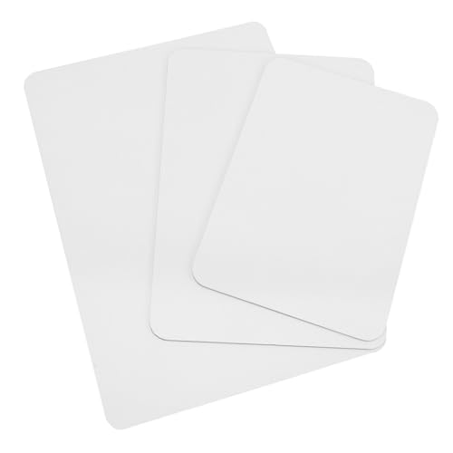 DIYEAH 3Stücke Multifunktionale Whiteboards Kleine Abwischbare Für Schule Und Zuhause Leicht Und Tragbar Kreatives Zeichnen von DIYEAH
