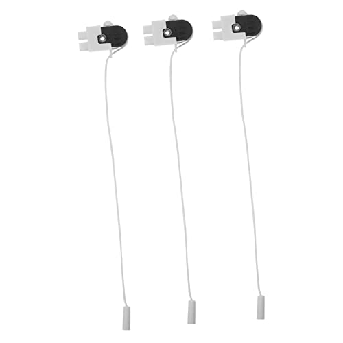DIYEAH 3Stücke Zugschalter Für Licht Anpassbarer Kabelleuchte Schalter Für Badezimmer Und Wandleuchten Robuste PC Und Metallkonstruktion Einfache Montage Und Austausch DIYEAH 3Stücke Zugschalter Für Licht Anpassbarer Kabelleuchte Schalter Für Badezimmer Und Wandleuchten Robuste PC Und Metallkonstruktion Einfache Montage Und Austausch von DIYEAH