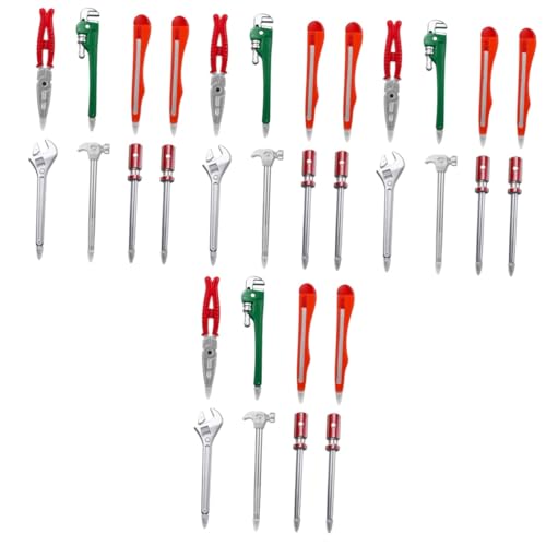DIYEAH 4 Sätze Kugelschreiber Weiß Zappelstift Schwarze Stifte Entzückender Cooler Stift Personalisierter Stift Scrapbook Stifte Schreibzubehör Einzigartige Stifte Plastik 8 Stück * 4 von DIYEAH