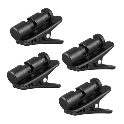 DIYEAH 4 Stück Clip Für Kopfhörerkabel Draht Fix Headset-kabelclip Clips Für Kopfhörerkabel Kopfhörerkabelclip Kopfhörer Zubehör Plastik Black von DIYEAH