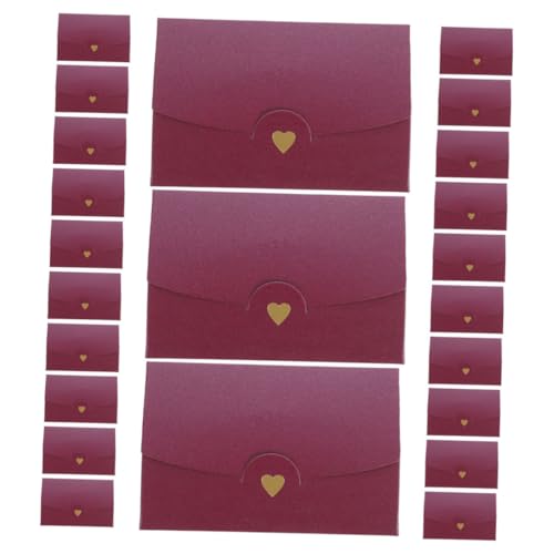 DIYEAH 40 Stück kleiner Grußkartenumschlag Du Mailer binden Mini-Umschläge wünschen Geschäftsumschläge Karten, die Umschläge einwickeln Vintage Briefumschläge Papier rot DIYEAH 40 Stück kleiner Grußkartenumschlag Du Mailer binden Mini-Umschläge wünschen Geschäftsumschläge Karten, die Umschläge einwickeln Vintage Briefumschläge Papier rot von DIYEAH
