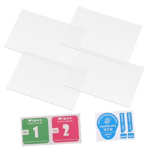 DIYEAH 4Stücke Tempered Glass Screen Protectors For Scratch High Definition Shockproof Camera Display Cover von DIYEAH